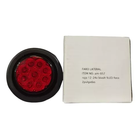 Genérico - Foco 2 Pulgadas Rojo