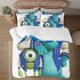 thumbnail image 1 of Monsters, Inc 3-Piece Bedding Set For Kids Boys Girls Adult Cartoon Warm Cute Fashion Holiday Present Gift Bed Sheets, 1 of 5
