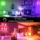 thumbnail image 2 of Bombilla LED ILC RGB de 5 W, E26, base de rosca, regulable, 450 lm (paquete de 4), 2 of 8