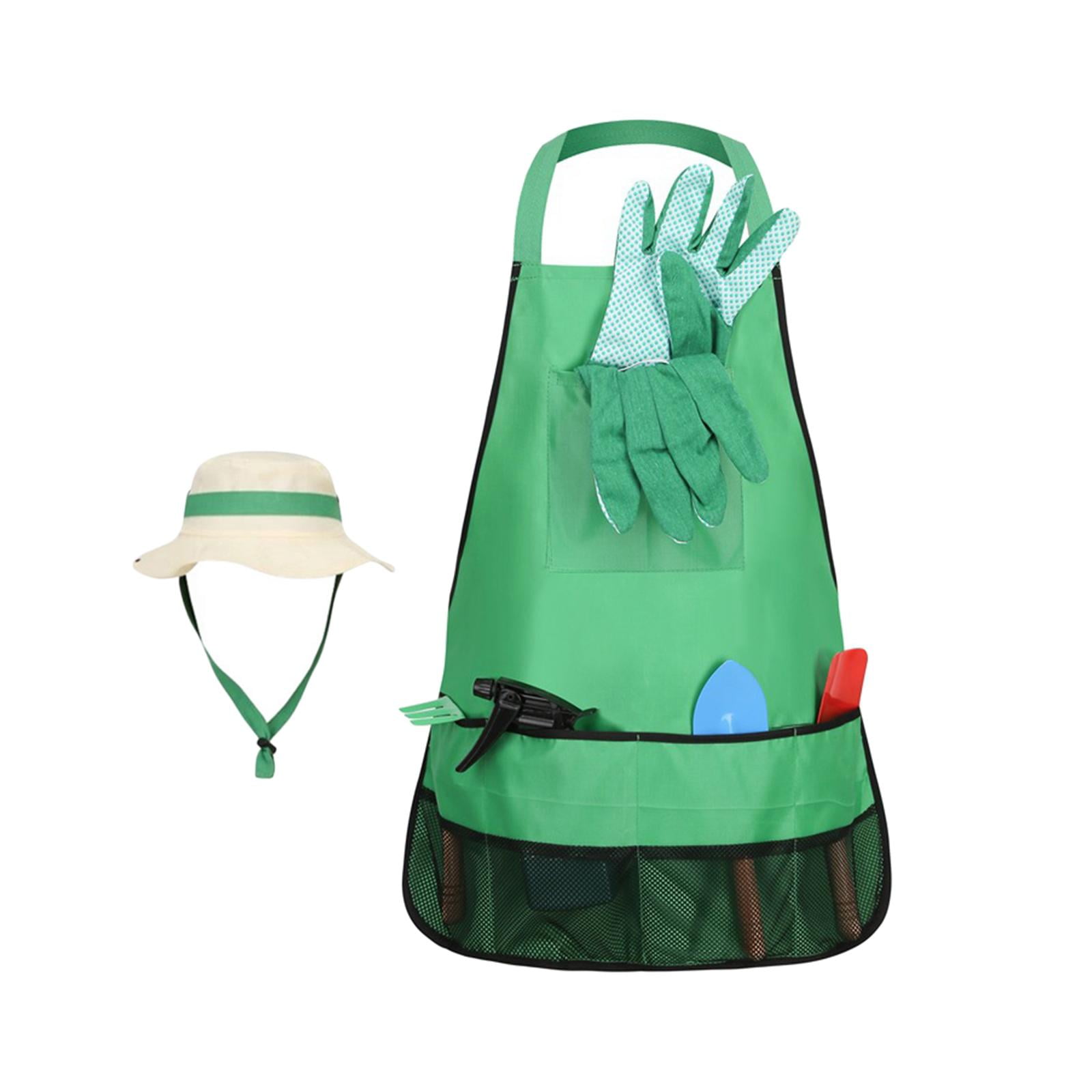 Magideal - Kits De Herramientas De Jardinería Para Pequeños, 7 Piezas, Juguete De Simulación De Jardín Pequeño, Juego De Jardineros Pequeños Para Jardín De