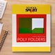 thumbnail image 5 of Folders escolares de polipropileno School Smart de 2 bolsillos, verdes, paquete de 25, 5 of 9