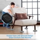 thumbnail image 4 of Deslizadores para muebles Kiss Core, kit 3 en 1 para múltiples superficies, 4,3", 4 of 7