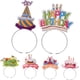 thumbnail image 1 of 6 diademas para fiestas de cumpleaños infantiles, coronas de papel para fiestas infantiles, regalo para niños, 1 of 7