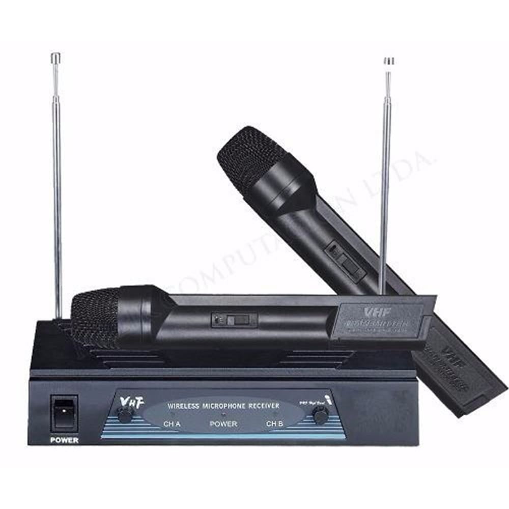 Philco - Microfono Inalambrico Vhf Mano Doble