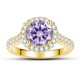 thumbnail image 5 of Anillos de Moissanita para Mujer 1 Uds Corte Redondo Color D VVS1 Anillos de Diamante Moissanita Anillos de Compromiso y Boda para Mujer con Certificado, 5 of 9