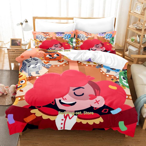 Game Dicey Dungeons Bedding Set Single Twin Full Queen King Size Bed Set Adult Kid Bedroom Duvetcover Sets Anime Bed Sheet Set Bed Sheets