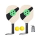 thumbnail image 4 of Juego De Palas De Madera Pickleball, Raqueta Para Principiantes, Duradera, 2 Palas, 2 Bolas De Pepinillo, Estilo B, 4 of 5