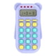 thumbnail image 4 of Entrenador De Cálculo De Boca De Juego De Matemáticas Electrónicas Para Niños Pequeños Púrpura, 4 of 5