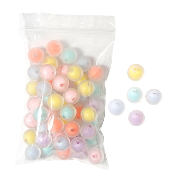 50 Cuentas Acrílicas Hechas A Mano Para Hacer Joyas, Accesorios Para Pulseras, 11,5 Mm