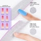 thumbnail image 3 of 10 limas de uñas reutilizables de doble cara, herramientas de estilismo para uñas para uso doméstico y de salón., 3 of 5