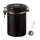 thumbnail image 3 of Contenedor de Café, Herramienta de Tanque de Almacenamiento Sellado de Granos de Café para El Hogar, Botes de Azúcar de Té, Tanque de Almacenamiento H negro.8L, 3 of 4