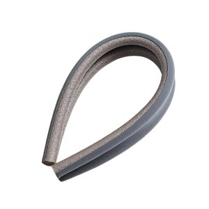 Magideal - Sello Inferior De La Puerta Exclusor De Tiro A Prueba De Polvo Protector Sin Pegamento Durable Insonorizado Anticolisión Tope De Puerta Tapón De Tiro , Gris