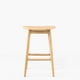 thumbnail image 1 of Taburete Medio 66 Madera Nahla Natural, 1 of 4