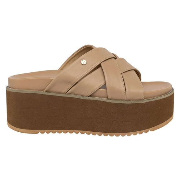 Sandalia Plataforma Kaira Beige Alquimia