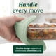 thumbnail image 4 of Manoplas de Silicona Best Brands 18 cm × 23 cm Resistente al Calor 500 °F, 4 of 7