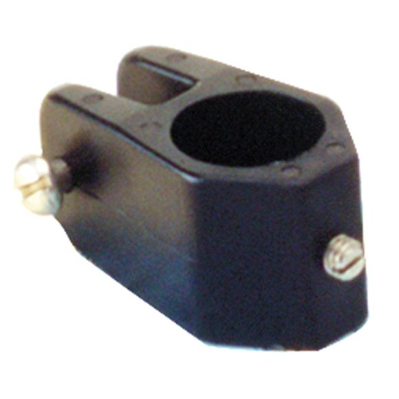 Deslizadera de mordaza de nylon Sea-Dog para tubo de 7/8" negra