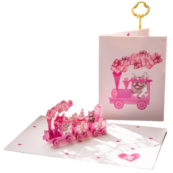 Tarjeta 3D Pop‑up de Joyvine para San Valentín