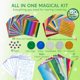 thumbnail image 3 of Kit de arte de aluminio Klever Kits Dinosaur con 120 hojas de aluminio y 140 pegatinas, 3 of 7
