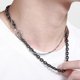 thumbnail image 3 of Collar Doble Acero Inoxidable Space Hombre Mujer, 3 of 3