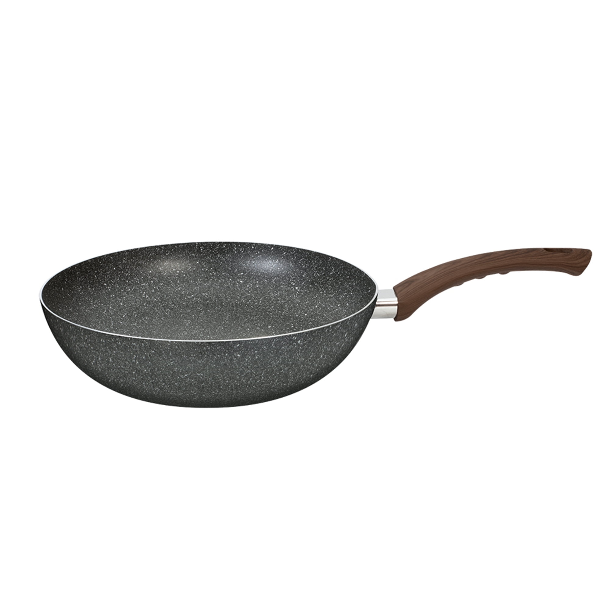 Blaumann - Wok Ø28 Cm - Color Gris Madera