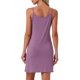 thumbnail image 3 of INSPIRE CHIC Vestido de Noche para Mujer Modal Suave con Tirantes Espagueti Cuello Redondo Ropa de Dormir S Morado Rosa, 3 of 6