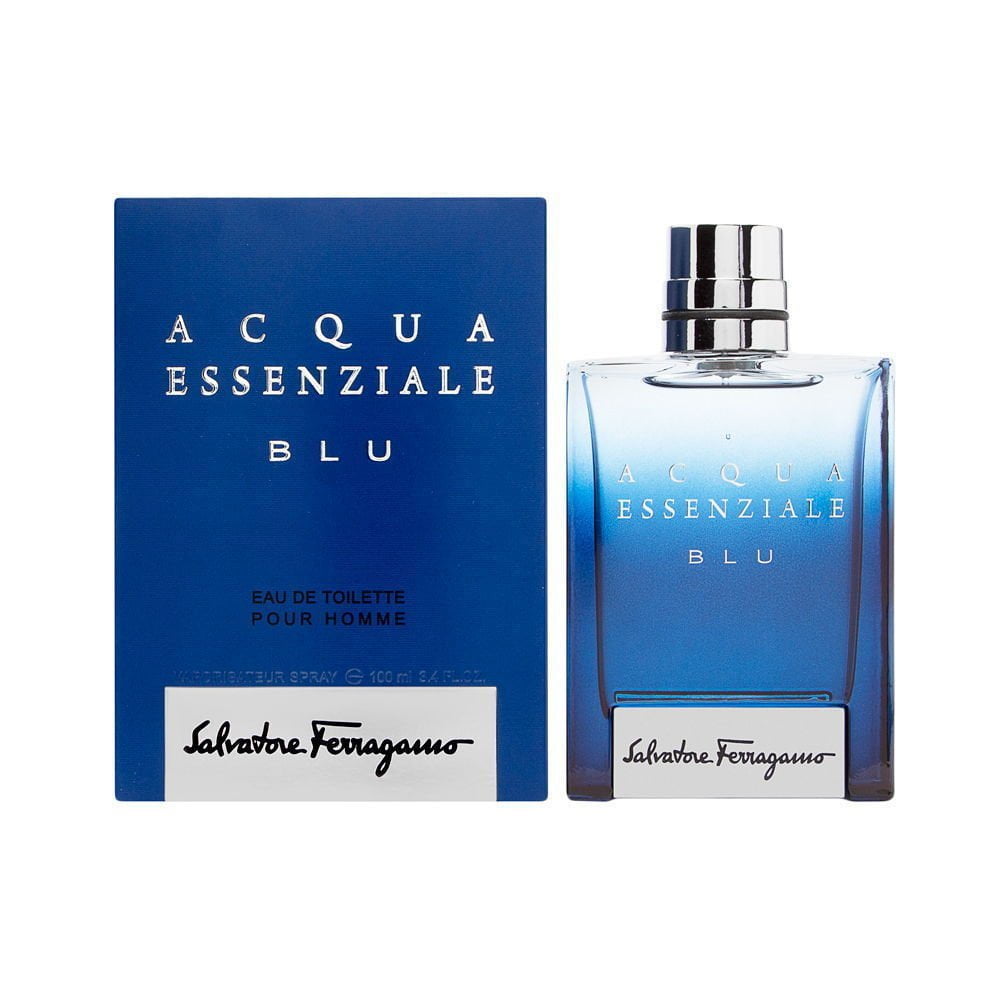 Perfume Salvatore Ferragamo Acqua Essenziale Blu Eau De Toilette 50 Ml Para Hombre