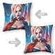 thumbnail image 2 of Harley Quinn Fundas de almohada de terciopelo con tema, regalos de funda de almohada, decoración para el hogar, cojín de lanzar, regalo de cumpleaños para fans y parejas.56*56cm., 2 of 6