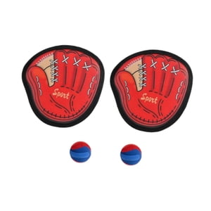 Magideal - Juego De Lanzar Y Atrapar Pelotas, 2 Bates, 2 Pelotas, Entrenamiento De Béisbol Para Jardín De Infantes, Interacción Entre Padres E Hijos, Juguete Par