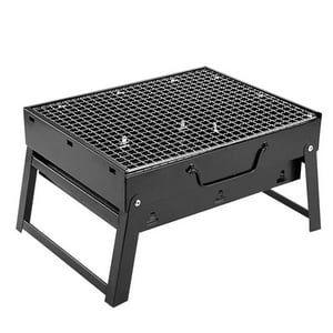 Importclick - Parrilla Asados Portátil Carbón Plegable Deluxe