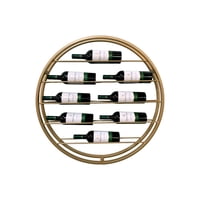 Sello Único - Cava De Vinos Circular Dorada