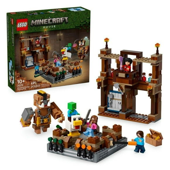 Set LEGO Minecraft El Ring de Combate de la Mansión del Bosque