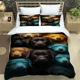 thumbnail image 2 of 3D Cute dog printed Bedding Sets exquisite bed supplies set duvet cover bed comforter set bedding set luxury birthday gift, 2 of 5