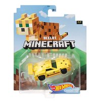 Hot Wheels 2020 Minecraft Gaming 1/64 Character Cars -Vehículo Ocelot (7/7)