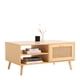 thumbnail image 1 of Mesa de Centro con rattan y madera, 1 of 4