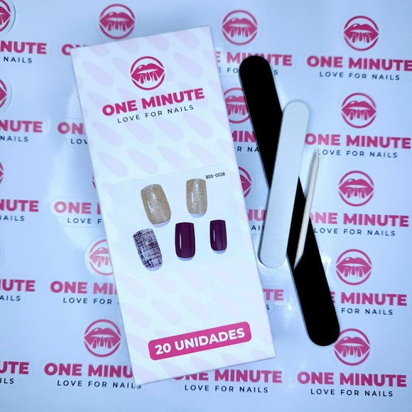 Uñas gel semicuradas Diseño 028