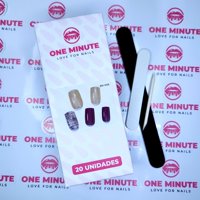 One Minute - Uñas Gel Semicuradas Diseño 028