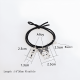 thumbnail image 3 of Par de pulseras kuromi y melody amistad parejas 1426 CM, 3 of 3