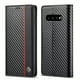 thumbnail image 3 of Premium Leather Wallet Case with Carbon Fiber Pattern for Samsung Galaxy S23 Ultra S22 S21 FE Ultra S20 FE S10 Plus A54 A53 A52 A52s A51, 3 of 3