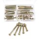 thumbnail image 1 of Tornillos para cuna cSeao 25 piezas M6 40/50/60/70/80 mm bronce, 1 of 4