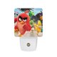 thumbnail image 1 of Angry Birds 2 Luz nocturna LED con sensor de anochecer a amanecer para dormitorio, baño, pasillo, escaleras - Lámpara LED nocturna de enchufe, 0.5W - 1 pieza, 1 of 6