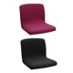 thumbnail image 5 of Funda Elástica Para Taburete, Fundas Suaves Para Asiento De Silla De Restaurante De Cocina, Negro + Rojo Vino, 5 of 5