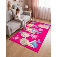 Mylhogar - Alfombra Area De Juegos Para Niños De 120X160Cm