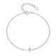 thumbnail image 1 of Pulsera HESHPAWS S925 Sterling Silver Cross Ajustable Plata, 1 of 3