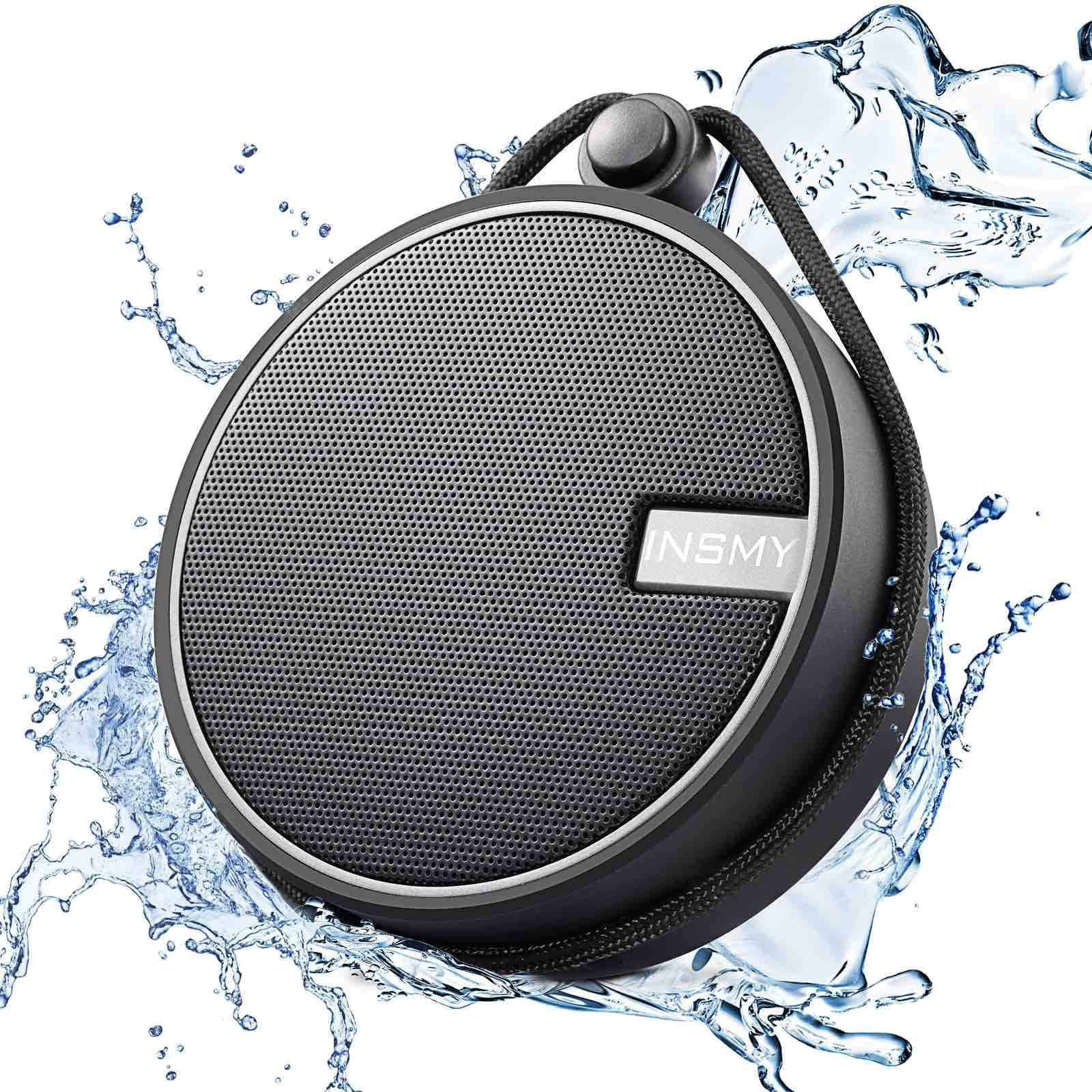 Altavoz Bluetooth Insmy C12 Ipx7, Resistente Al Agua, 5 W, 12 Horas De Reproducción