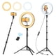 thumbnail image 1 of Ring Light TODI 12 con soporte para trípode de 63 cm con soporte para teléfono, 1 of 8