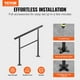 thumbnail image 2 of Pasamanos VEVOR para escaleras exteriores, escalera ajustable de aluminio, 2 of 3