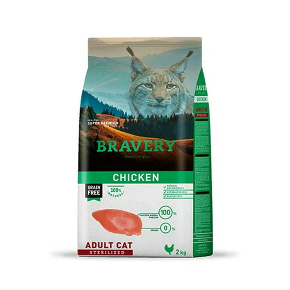 Alimento Super Premium Para Gatos Esterilizados Sabor Pollo 2 kg