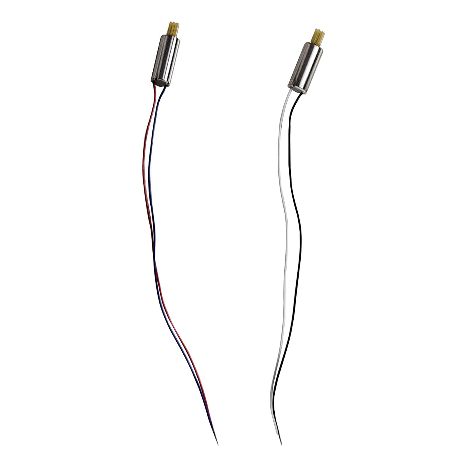 Magideal - 2 Piezas De Motor De Avance Y Retroceso, Piezas De Repuesto De Motor De Drones Rc, Para Piezas De Reparación De Cuadricóptero De Control Remoto E88Pro