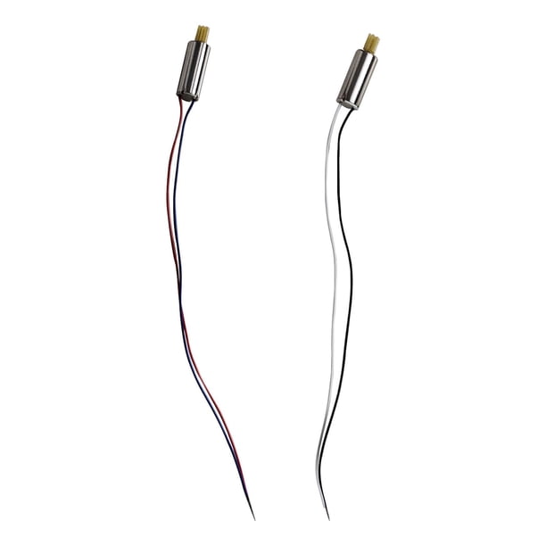 2 piezas de motor de avance y retroceso, piezas de repuesto de motor de drones RC, para piezas de reparación de cuadricóptero de control remoto E88Pro