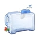 thumbnail image 1 of Contenedor de Agua Botella de Agua a Prueba de Fugas Parada de Agua Automática con Grifo Almacenamiento de Agua Barril Jarra de Agua para Barra de Té 12L, 1 of 5